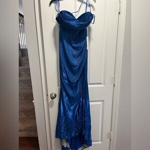 New Blue Prom Dress